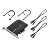Tarjeta de interfaz ASUS ThunderboltEX 5 — PCIe 4.0, Intel JHL9580, Mini DisplayPort, USB 2.0, 120 Gbit/s