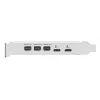 Tarjeta de interfaz ASUS ThunderboltEX 5 — PCIe 4.0, Intel JHL9580, Mini DisplayPort, USB 2.0, 120 Gbit/s