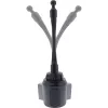 InLine 23156P Adaptador de base para portavasos para soportes de coche, negro