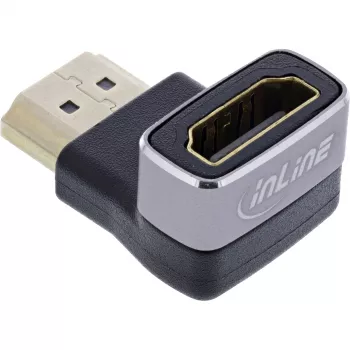 Adaptador HDMI InLine 17991F HDMI A negro gris dorado