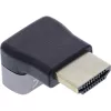 Adaptador HDMI InLine 17991F HDMI A negro gris dorado