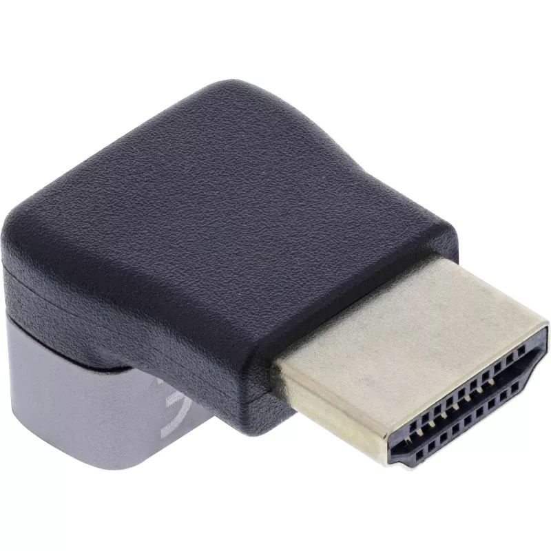 Adaptador HDMI InLine 17991F HDMI A negro gris dorado