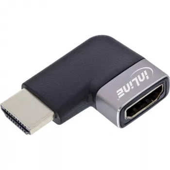 Adaptador HDMI InLine 17991E negro gris dorado