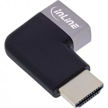 Adaptador HDMI InLine 17991E negro gris dorado