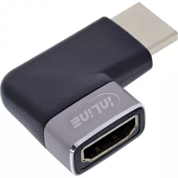 Adaptador HDMI InLine 17991D negro gris dorado