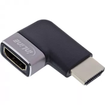 Adaptador HDMI InLine 17991D negro gris dorado