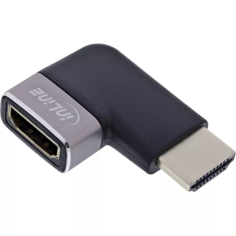 Adaptador HDMI InLine 17991D negro gris dorado
