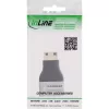 Adaptador de cable InLine 17991C HDMI A Mini HDMI C negro, gris
