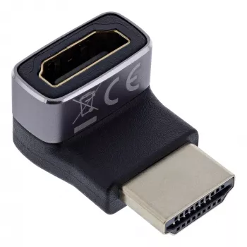Adaptador HDMI InLine 17991G negro gris dorado