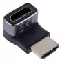 Adaptador HDMI InLine 17991G negro gris dorado
