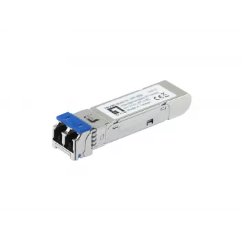 LevelOne transceptor SFP industrial 2,5 Gbit/s monomodo, 2 km, 1310 nm, -40 °C a 85 °C