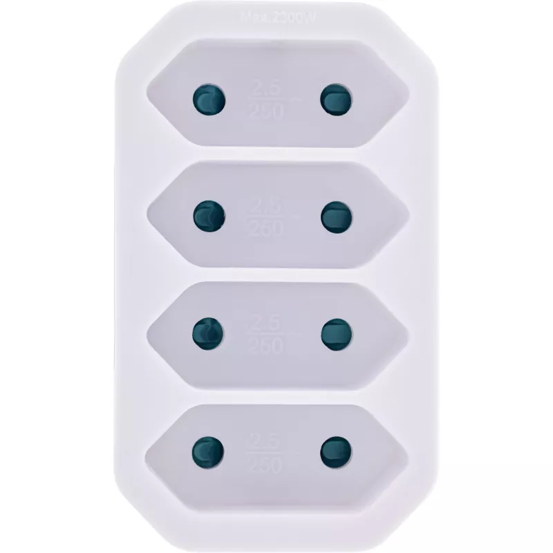 Adaptador de enchufe tipo F a tipo C InLine 16471E blanco