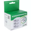 Adaptador de enchufe tipo F a tipo C InLine 16471A blanco