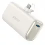 Batería externa Anker A1653021, 5 mAh, Power Delivery, 2× USB-C, 18 W, 3 A, beige