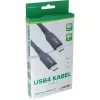 Cable USB InLine 35904A USB4 Gen 3x2 1,5 m USB-C negro
