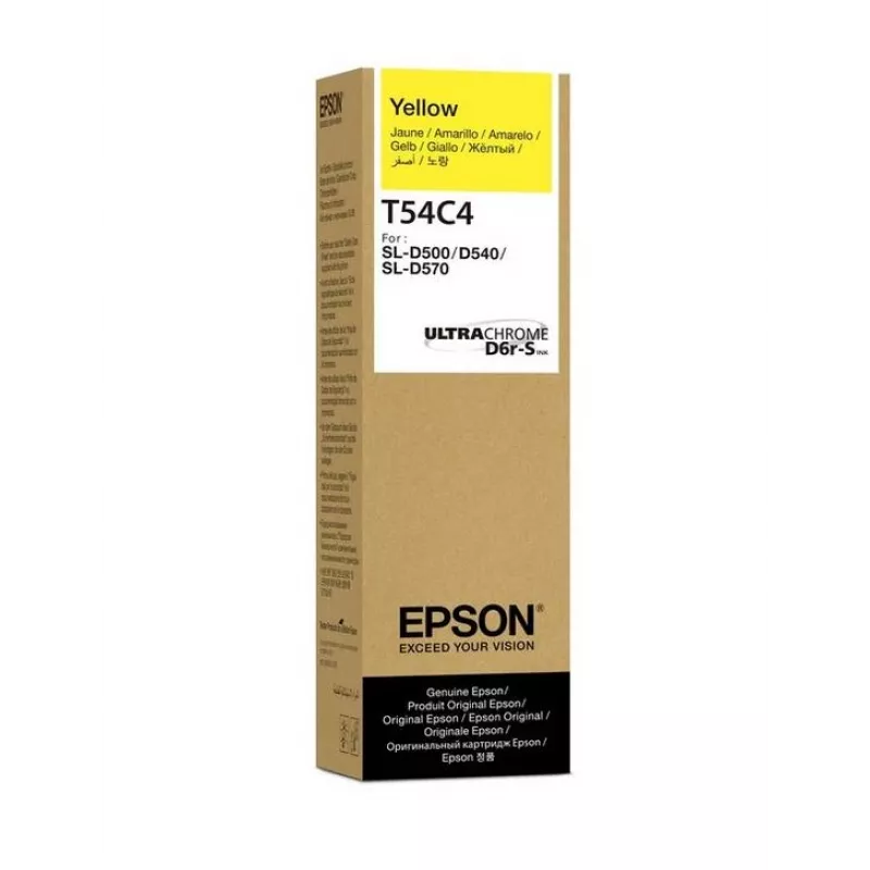 Cartucho Epson T54C amarillo SURELAB SL-D500