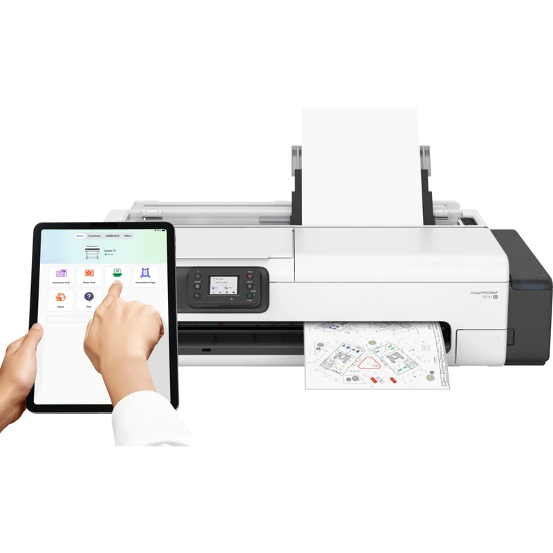 Impresora de inyección de tinta de gran formato Canon imagePROGRAF TC-21M — color, 2400 x 1200 DPI, A1, Wi‑Fi, Ethernet, 1 GB de memoria