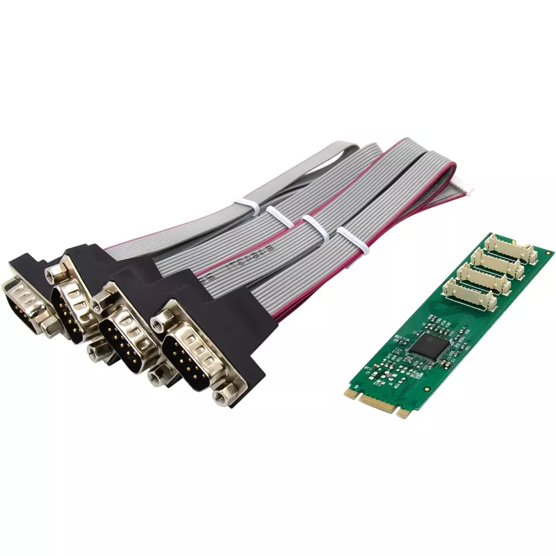 InLine 76660W adaptador serie interno M.2 conector macho ASIX AX99100 4 Gbit/s