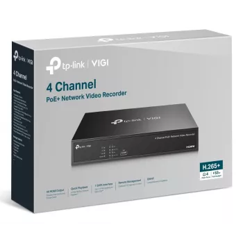 Grabador de vídeo en red TP-Link VIGI NVR1004H-4P-2TB 4 canales 2 TB