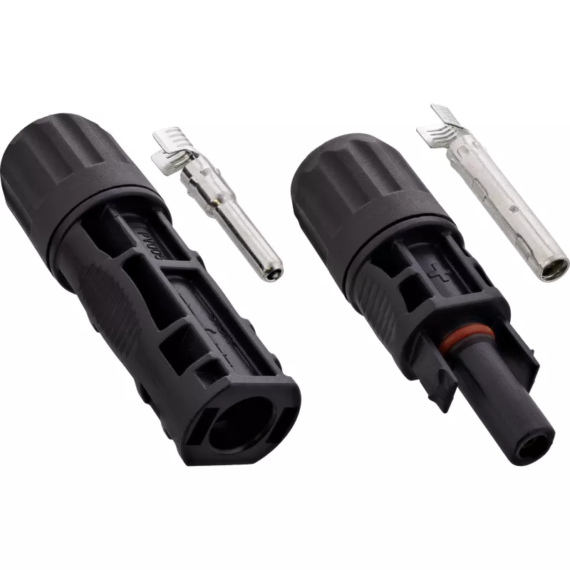 Herramienta de montaje InLine 94104 Negro Rojo Conector MC4 5 unidades