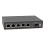 Switch de red LevelOne GEP-0625 No gestionado 2.5G Ethernet (100/1000/2500) Power over Ethernet (PoE) Negro