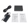 Switch de red LevelOne GEP-0625 No gestionado 2.5G Ethernet (100/1000/2500) Power over Ethernet (PoE) Negro