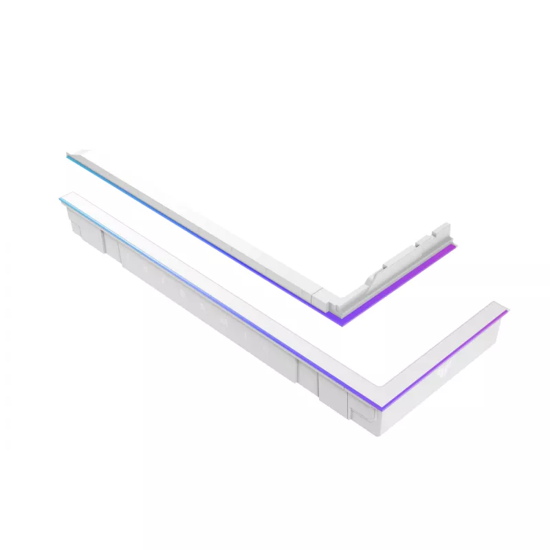 ASUS TUF Gaming GT502 Horizon ARGB kit de iluminación 90DA00H3-B09000, Aura Sync, montaje magnético, blanco