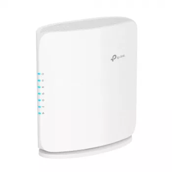 Router Wi-Fi TP‑Link Archer BE450 — Dual‑Band (2,4/5 GHz), Wi‑Fi 7, Multi‑Gigabit Ethernet, 5x LAN, USB, blanco