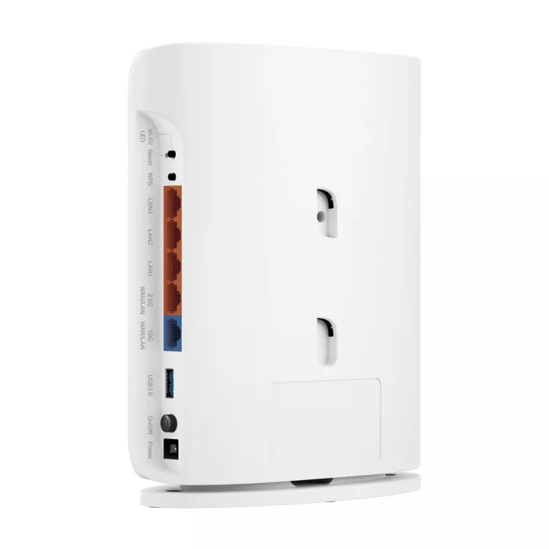 Router Wi-Fi TP‑Link Archer BE450 — Dual‑Band (2,4/5 GHz), Wi‑Fi 7, Multi‑Gigabit Ethernet, 5x LAN, USB, blanco
