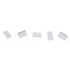 Conector macho de crimpado InLine Cat.6A RJ45 apantallado, 3 piezas gris pack de 100