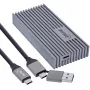 Carcasa externa USB4 InLine 00031J — USB-C a SSD M.2 NVMe, 40 Gb/s, aluminio