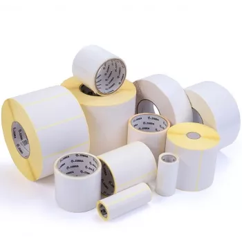 Rollo de etiquetas Zebra 3004608 blanco etiqueta autoadhesiva para impresora