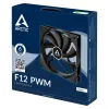 ARCTIC F12 PWM Ventilador de caja, 120 mm, negro, pack de 5 (ACFAN00145A)