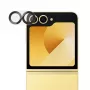 Protector de objetivo de cámara PanzerGlass PicturePerfect para Samsung Galaxy Z Flip7 FE — vidrio templado, silicona, transparente, 1 unidad