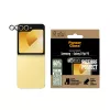 Protector de objetivo de cámara PanzerGlass PicturePerfect para Samsung Galaxy Z Flip7 FE — vidrio templado, silicona, transparente, 1 unidad