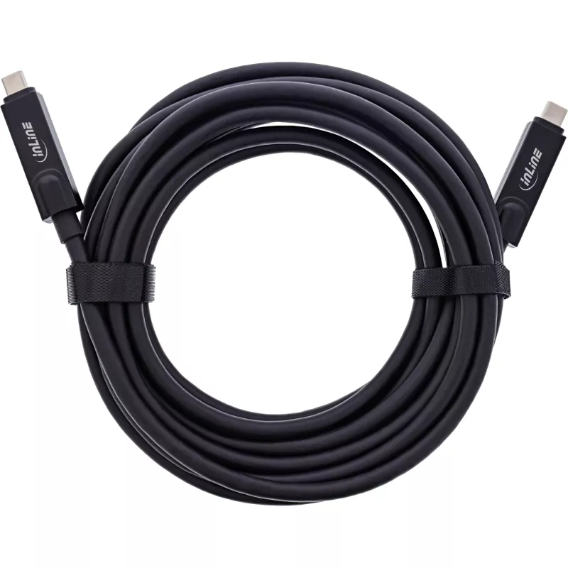 Cable USB InLine 35799I USB 3.2 Gen 2 (3.1 Gen 2) 10 m USB C negro