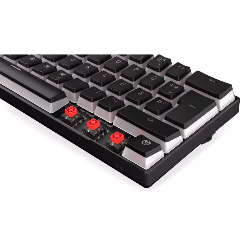 Teclado gaming ENDORFY Thock Compact RF Inalámbrico USB QWERTZ 61 teclas RGB LED