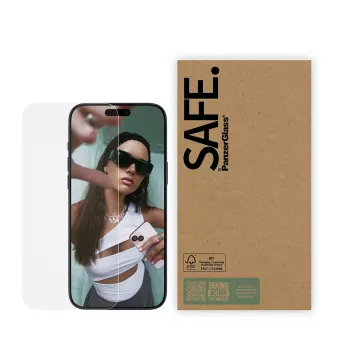 PanzerGlass SAFE. by ® Protector de pantalla iPhone 17 Pro Max | 16 Pro Max | Ultra-Wide Fit | Bulk