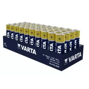 Pila desechable Varta Longlife AA Blíster 40