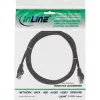 Cable de parcheo InLine F/UTP Cat.5e negro 3m