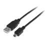 Cable StarTech.com Mini-USB 2.0 de 1m – A a Mini B – M/M, 1 m, USB A, Mini-USB B, USB 2.0, 0,48 Gbit/s, negro