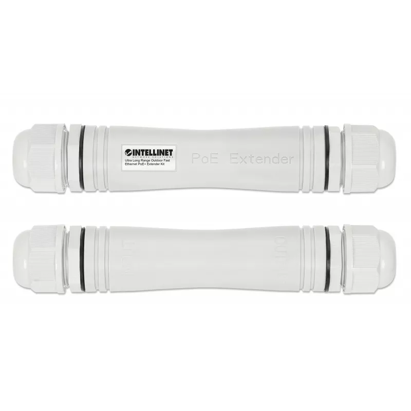 Kit extensor Intellinet Ultra Long Range Outdoor Fast Ethernet PoE+ 1000 m 95 W IP67