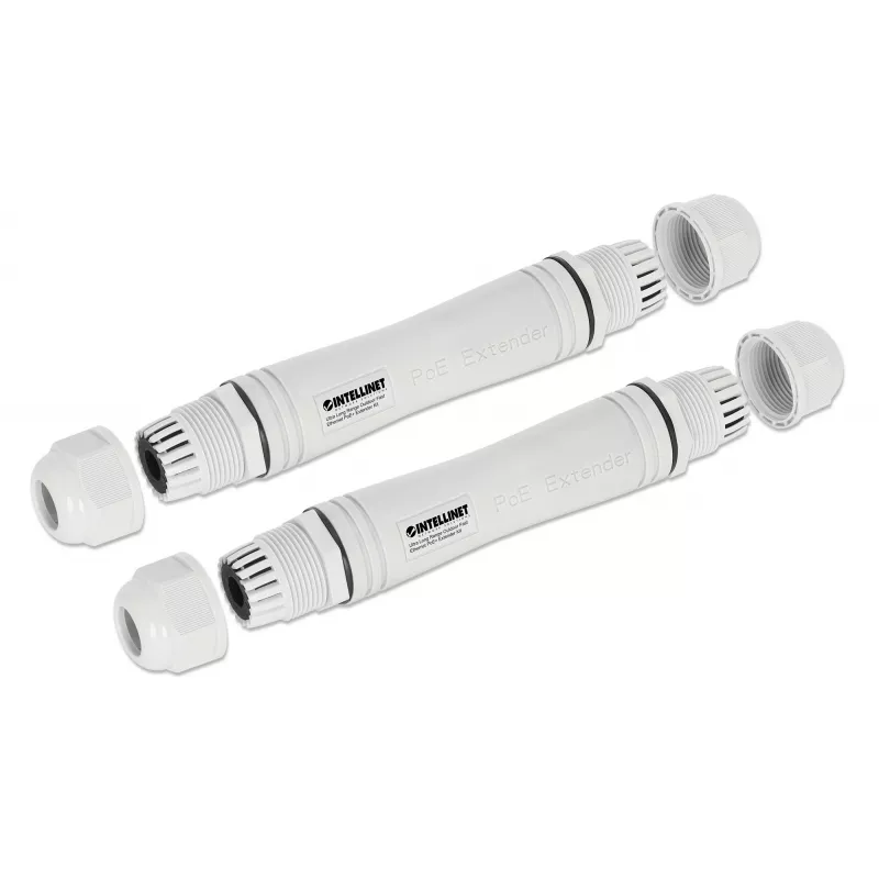 Kit extensor Intellinet Ultra Long Range Outdoor Fast Ethernet PoE+ 1000 m 95 W IP67