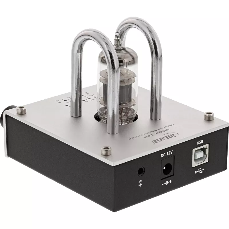 InLine AmpUSB, amplificador de válvulas DAC de audio USB HiFi Hi-Res AUDIO DSD