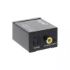 Convertidor de audio InLine digital a analógico entrada Toslink o RCA salida 2x RCA estéreo