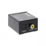 Convertidor de audio InLine digital a analógico entrada Toslink o RCA salida 2x RCA estéreo