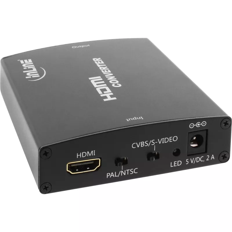 Convertidor InLine HDMI a S-Video + convertidor de audio RCA