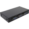 Conmutador VGA manual InLine 2 puertos 15 pines Sub-D HD 1920 x 1440