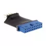Adaptador InLine USB 3.0 a 2.0 interno USB3.0 19 pines a USB2.0 dispositivo interno