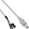 Cable USB 2.0 InLine interno conector macho USB B / conexión interna, 0,40 m